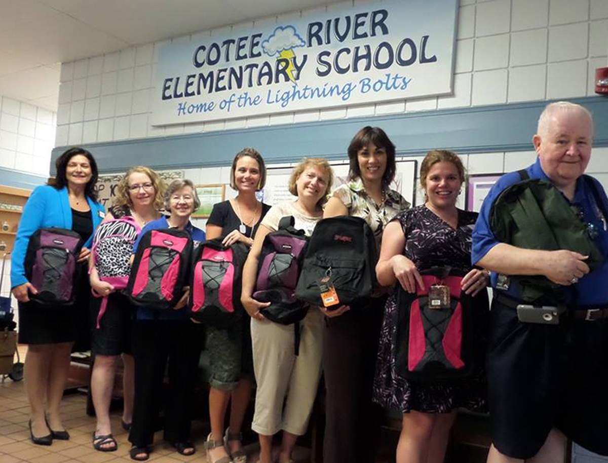 Drive Provides Nearly 1,000 Backpacks
